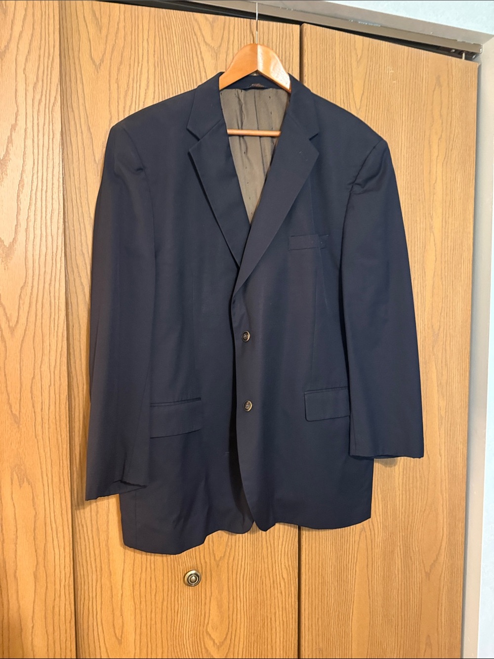 Joseph & Feiss Navy Two-Button Sport Coat